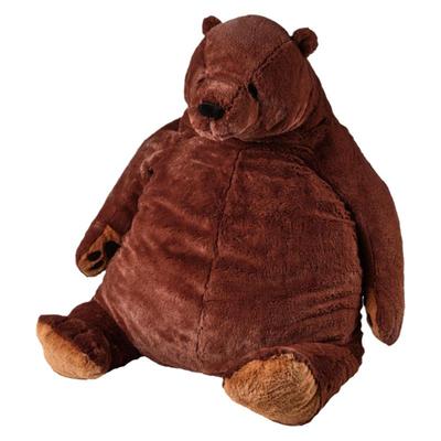 包邮宜家ikea大棕熊尤靠垫熊抱枕