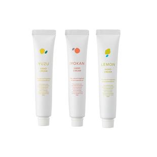 daily aroma高知县有机榨取yuzu精油护手霜柑橘*3支