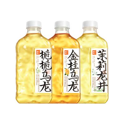 果子熟了金桂乌龙栀栀乌龙茉莉龙井无糖茶茉莉味栀栀0糖970ml饮料