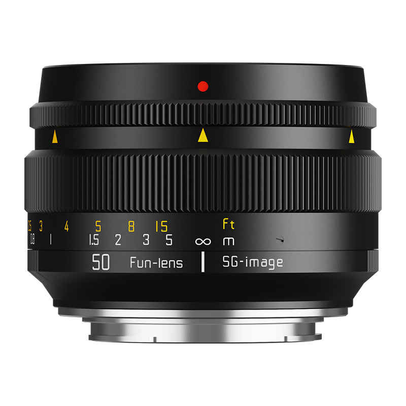 深光50mm F1.8全畫幅幻影鏡頭可變化大光圈支持印制圖案添加logo