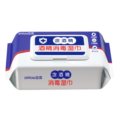 75%酒精消毒湿巾80抽