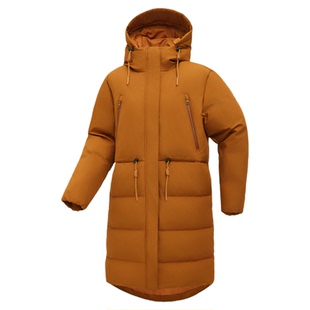 Ozark奥索卡羽绒服鹅绒GTX英伦风美式外套连帽保暖中长羽绒服女款