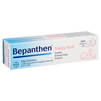 澳大利亚bepanthen红100g护臀霜