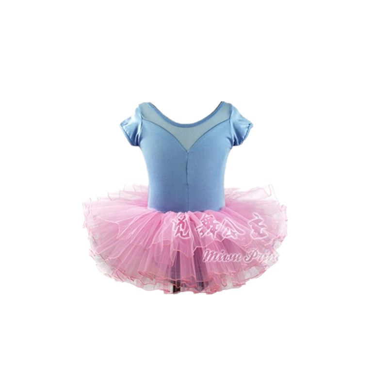 儿童舞蹈服练功服夏季考级服体操服幼儿芭蕾舞短袖女童中国舞蹈衣
