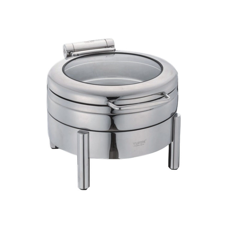 yufeh宇辉 70系列圆形自助餐保温炉自助餐炉布菲炉发热厂家直销