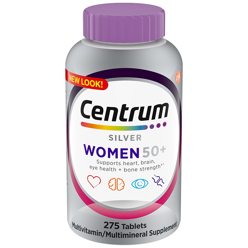 【七夕送健康】Centrum善存海外中老年女性男性复合维生素vc275粒 夕女实拍商品图