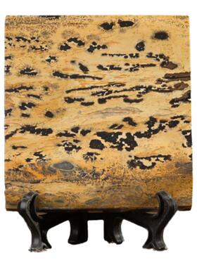 草花石装饰中式客厅书桌茶桌杯垫