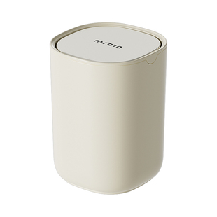 麦桶桶桌面垃圾桶家用客厅卧室带盖翻盖2026新款办公室高颜值小号