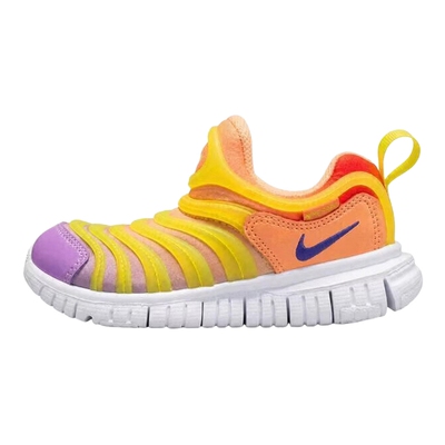 NIKE耐克男女小童鞋宝宝鞋FREE毛毛虫运动鞋轻便学步鞋343738-643