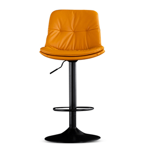 凯伦诗吧台椅现代简约轻奢高脚凳家用高脚靠背酒吧椅升降旋转椅子