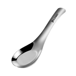 316L不锈钢汤匙儿童勺子家用创意可爱小勺子调羹吃饭汤勺餐勺加深