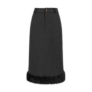 无以幻象 x 陈太太CHENTAITAI   毛毛呢半身裙