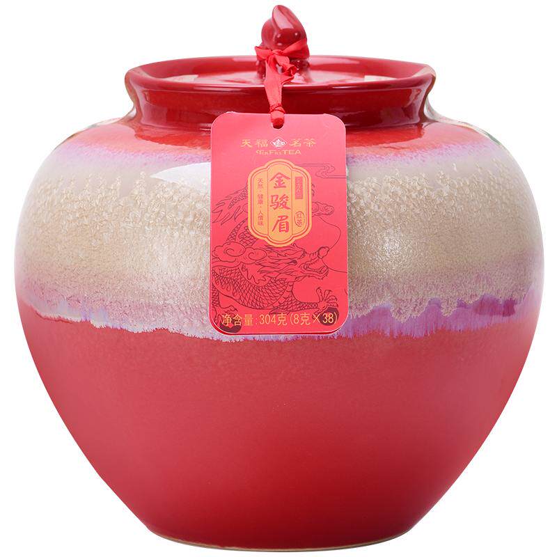 天福茗茶金骏眉红茶特级茶叶