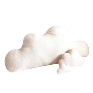 ins网红枕头靠垫云朵靠枕床上枕头毛绒抱枕可爱皇冠靠枕大靠背垫