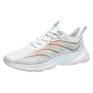 双星正品男鞋运动鞋男款2025夏季新款透气网面休闲轻便跑步鞋子男