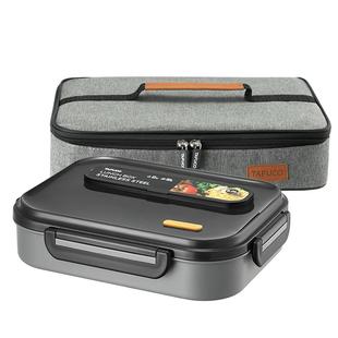 TAFUCO/泰福高大容量餐盘316L不锈钢饭盒上班中小学分格餐盒食堂