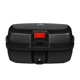 超大尾箱 摩托车后备箱加厚特大号通用125电动踏板车弯梁储物箱子