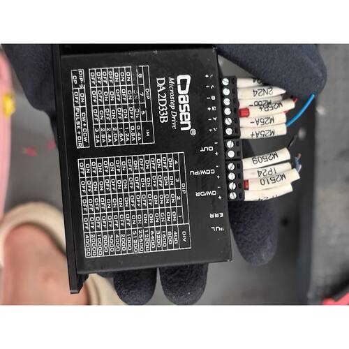询价下单DASEN大森DA2D33B步进驱动器，拆机件，成色漂亮，功