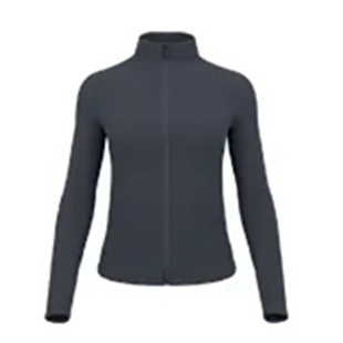 加绒保暖健身外套女秋冬款瑜伽服运动上衣修身开衫双拉链健身长袖