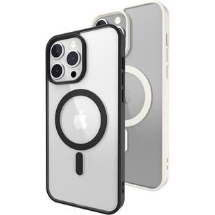 适用2023款苹果iphone15手机壳15磨砂轻薄防摔透明ip15保护套15promax全包magsafe磁吸充电可挂绳mageasy男女
