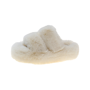 网红爆款毛毛鞋女外穿2025夏季新款秋时尚外出厚底毛绒茸茸棉拖鞋