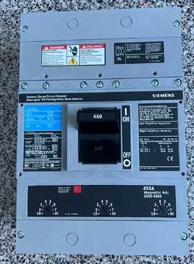 议价原装进口 美标 SIEMENS 西门子 断路器 HJD63F400 400A