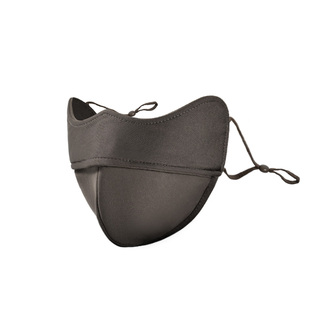 秋冬保暖口罩2025新款女高颜值成人防风防寒防紫外线防晒面罩黑色