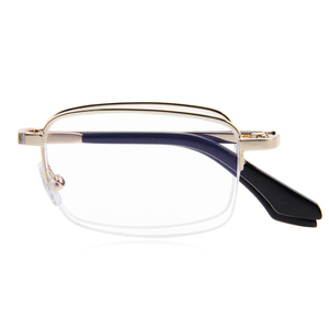 远中近三用变色老花镜折叠便携式