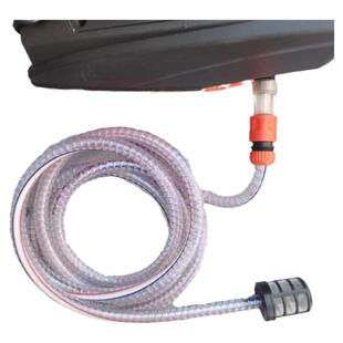 高压洗车机进水管4分钢丝管奶母头快接进水铜块接家用洗车机配件