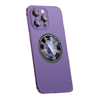 适用17弹力扣金属全包手机壳