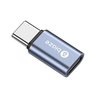 毕亚兹适用苹果15转typec转换头lightning转typec手机数据线转换接头PD充电线转接口安卓充电头快充数据传输