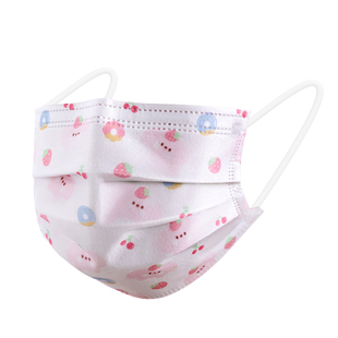 可孚医用外科口罩女生可爱成人医疗独立包装夏季薄卡通粉色高颜值