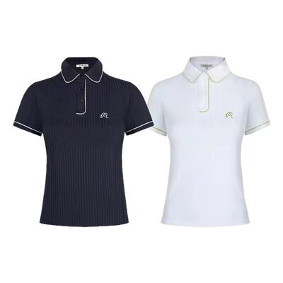 MALBON女士POLO衫高尔夫服装