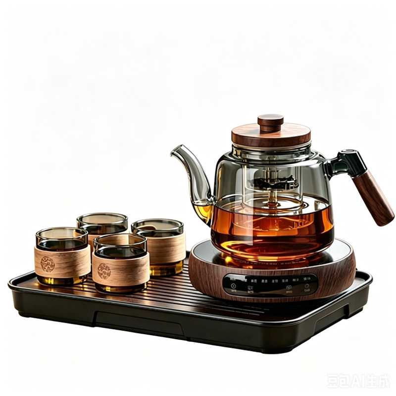 煮茶壶套装2026新款电陶炉煮茶套装玻璃茶壶家用烧水壶茶具套装