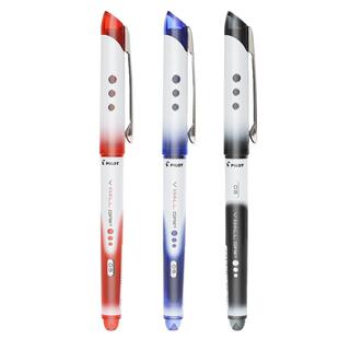 日本PILOT百乐威宝走珠笔BLN-VBG5大容量水性笔0.5mm办公签字学生刷题考试专用中性笔vball笔芯黑笔日系文具