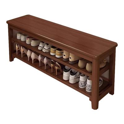 实木换鞋凳家用门口入户穿鞋