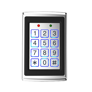 金属门禁机ID刷卡器密码电磁锁门禁系统主机控制器7612门禁一体机