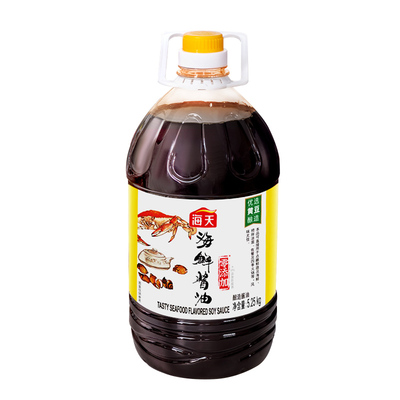 海天海鲜酱油5.25kg大桶装