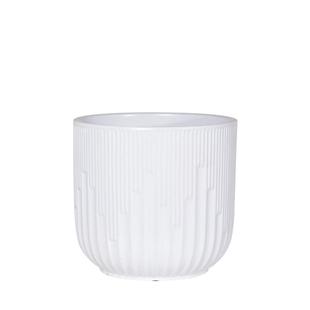 欧式白色陶瓷花盆大口径绿萝兰花多肉植物盆栽轻奢高级感桌面花瓶