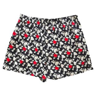 6条装梭织动漫阿罗裤男宽松大码棉布内裤卡通孖烟通情侣居家睡裤