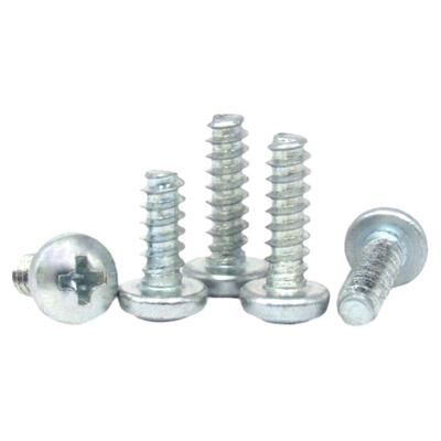 镀锌十字盘头自攻螺丝平尾不锈钢