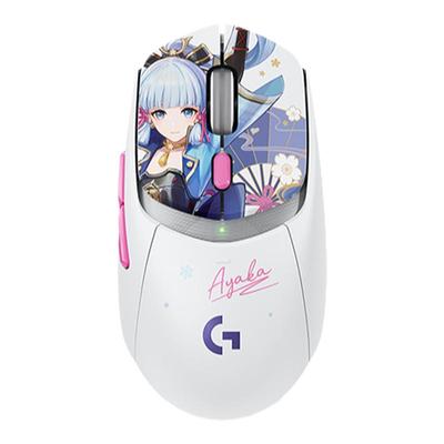 【原神联名款】罗技G309神里绫华定制无线蓝牙双模游戏鼠标小GPW