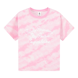 左西童装女童纯棉短袖T恤儿童夏季2026新款女孩洋气上衣半袖夏装