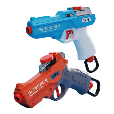 男孩水晶教科玩具发射器发射软弹