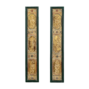 客厅电视机背景墙两侧挂饰壁饰挂件木雕挂板东南亚风情木质装饰品