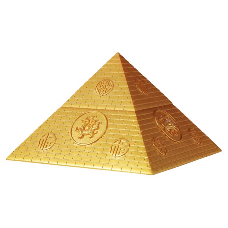 能量塔金字塔吸金黄水晶金字塔