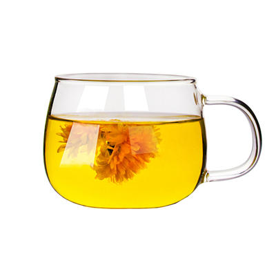 加厚玻璃单层创意风早餐杯