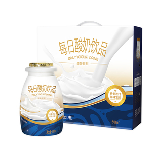 东致每日酸奶饮品185g*12瓶发酵含乳饮料常温早餐奶饮品批发3