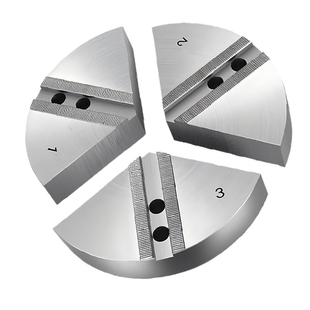 液压三爪卡盘油压扇形卡爪全包软爪生爪5/6/8寸10寸12寸非标定制