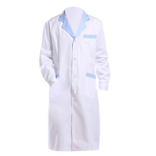 俏佳濠医生护士服长袖男款白衣大褂厚料短袖秋冬季制服药店工作服